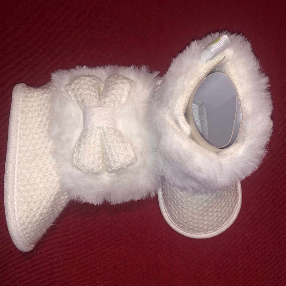 Fluffy boots
